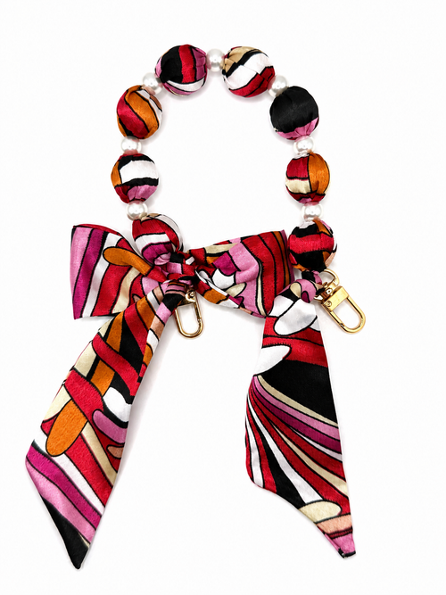 Beaded Bloom Binder Charm