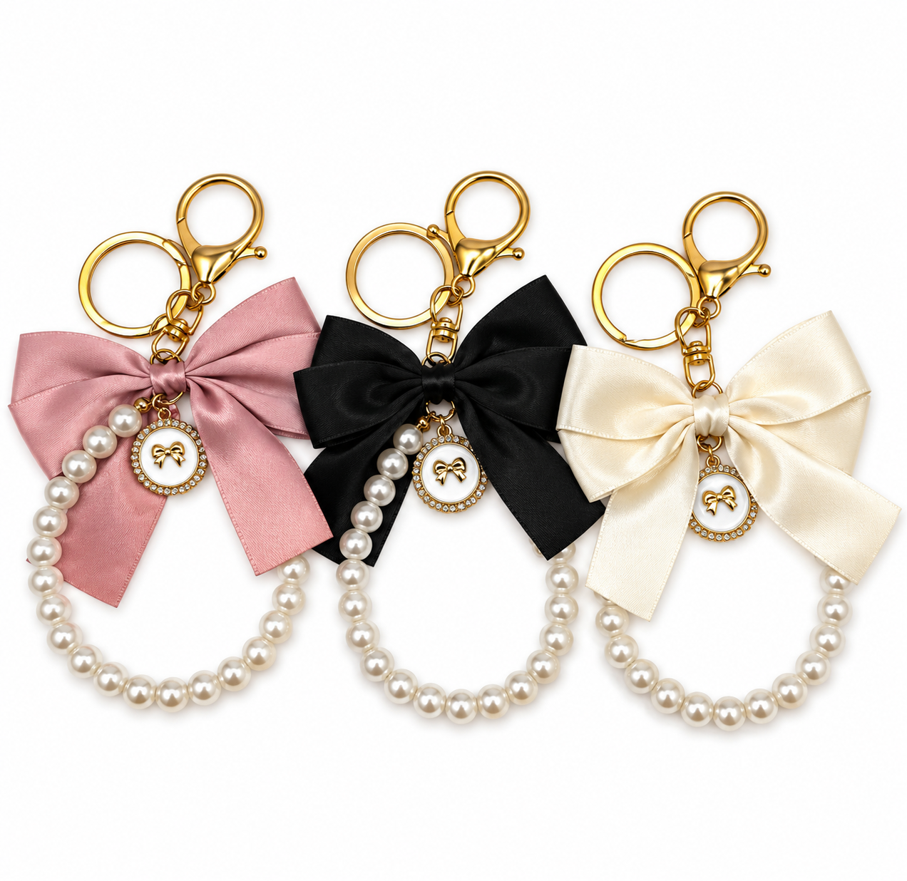 Pretty in Pearls Binder Charm
