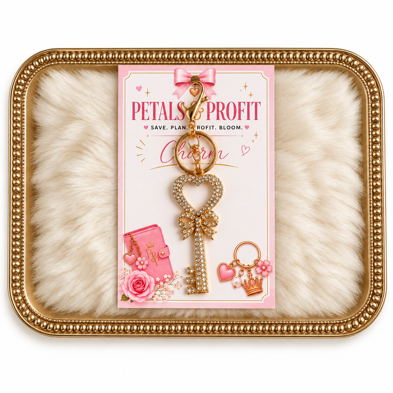 The Key to Your Bag Charm 🔑✨