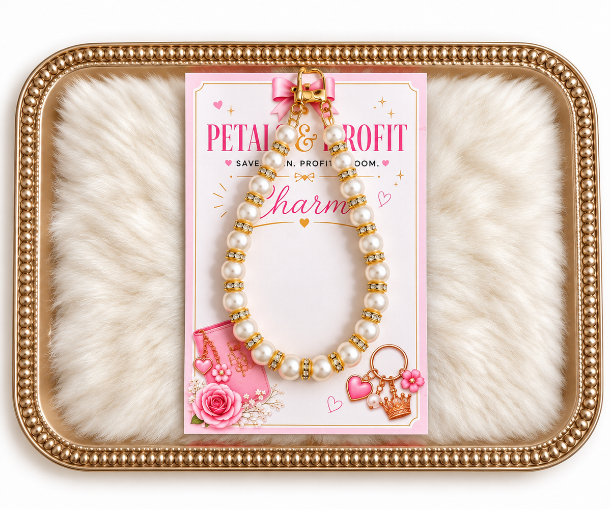 💕 Pretty Girl Pearl Charm