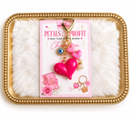 Pretty Pink Heart Charm