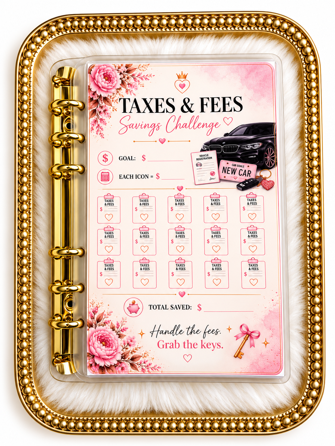 My New Car Savings Binder 🚗💕