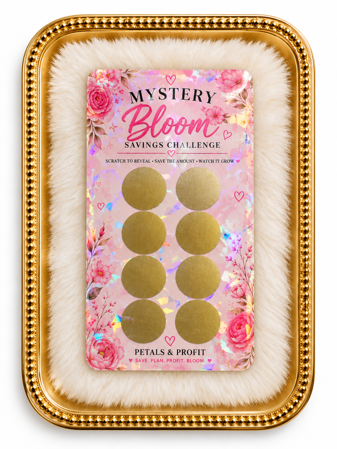 🌸Mystery Bloom Scratch & Save