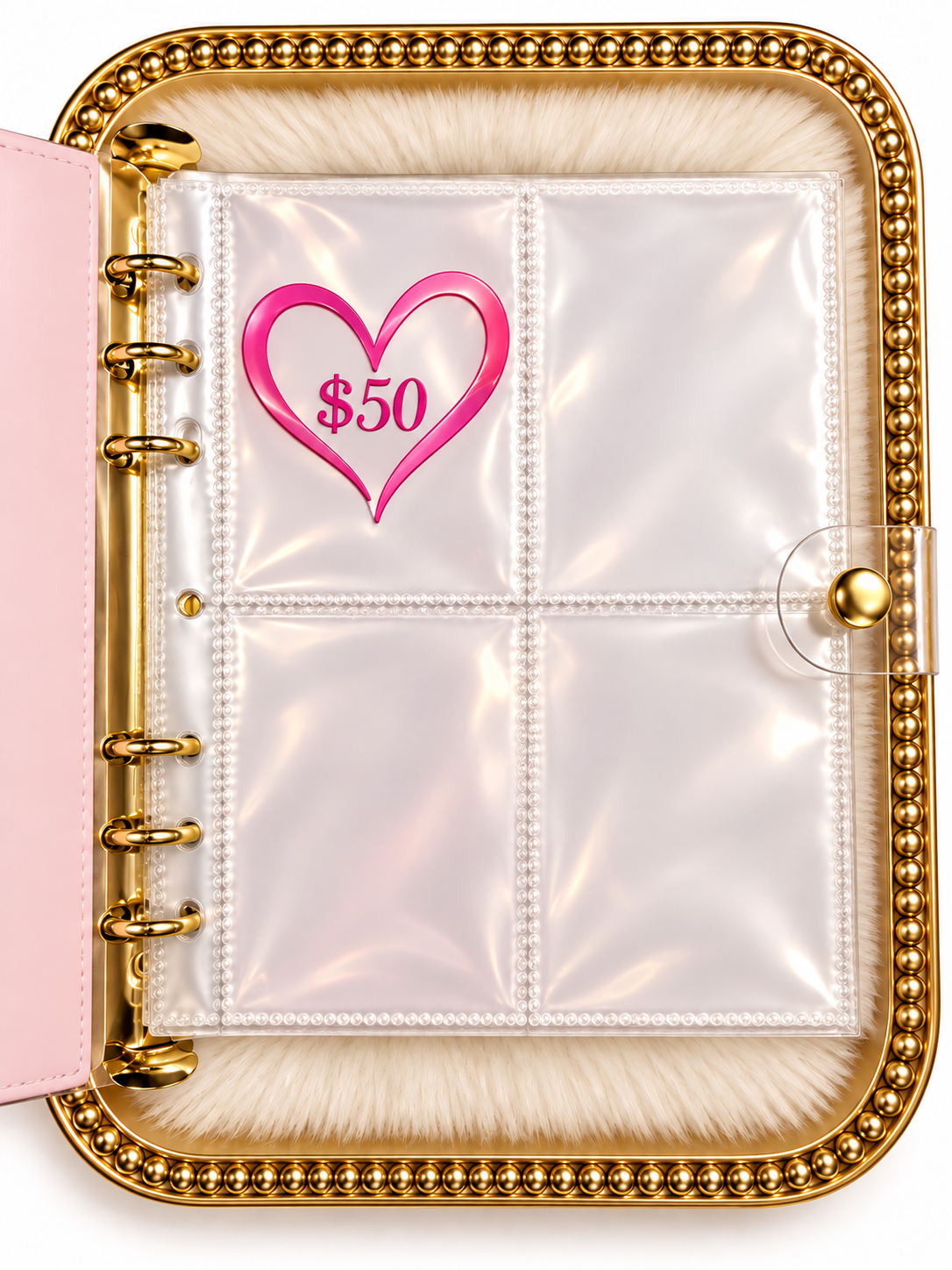 Stackin’ Fifties | $50 to $5K Savings Binder 🎀