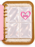 Stackin’ Fifties | $50 to $5K Savings Binder 🎀