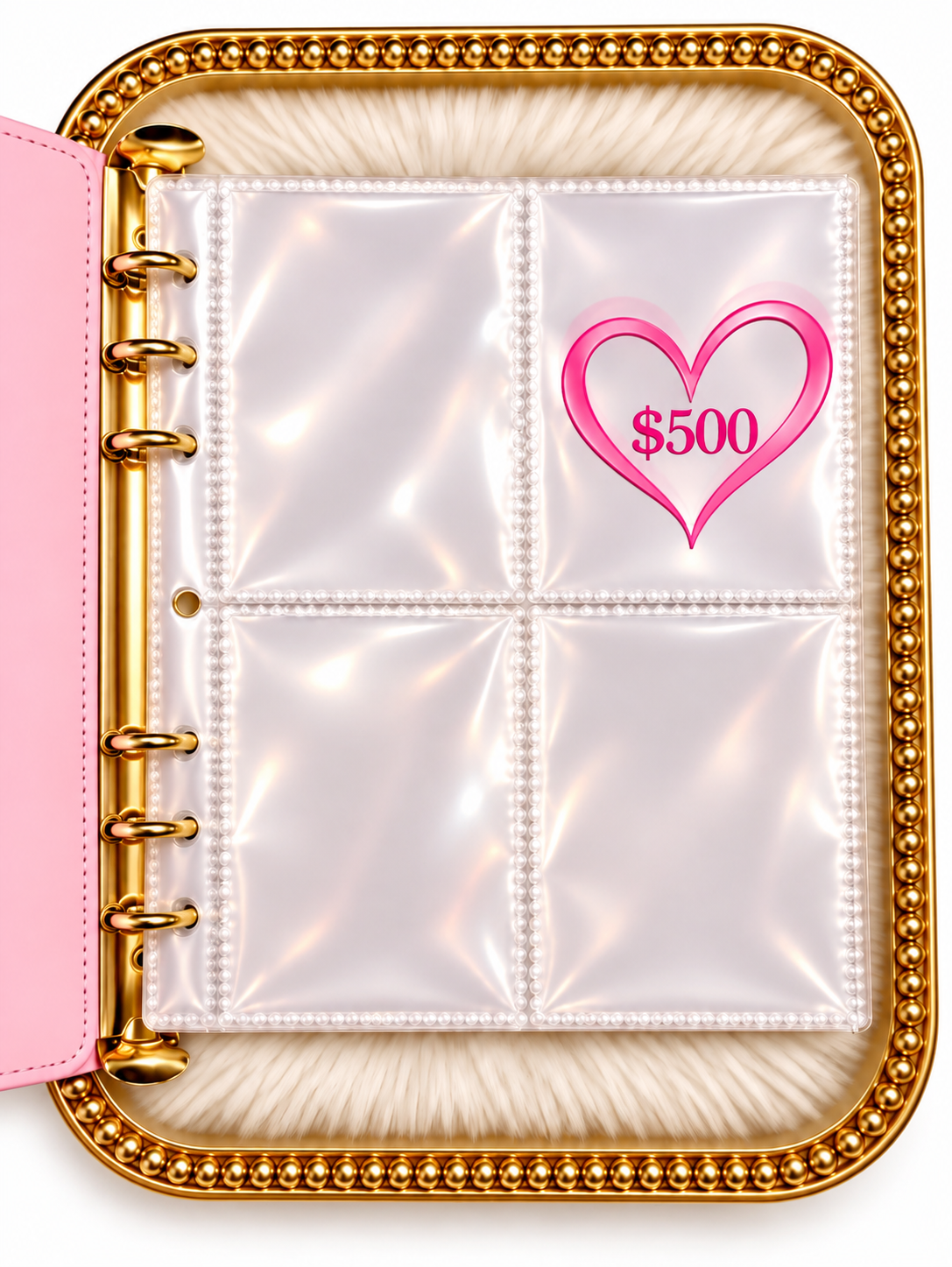 Stackin’ Fifties | $50 to $5K Savings Binder 🎀