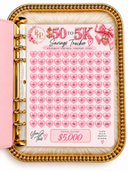 Stackin’ Fifties | $50 to $5K Savings Binder 🎀
