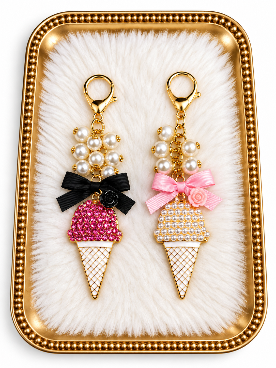 Luxe Ice Cream Charm 🍦✨