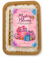 🌸 Mystery Blooms Denomination Savings Binder