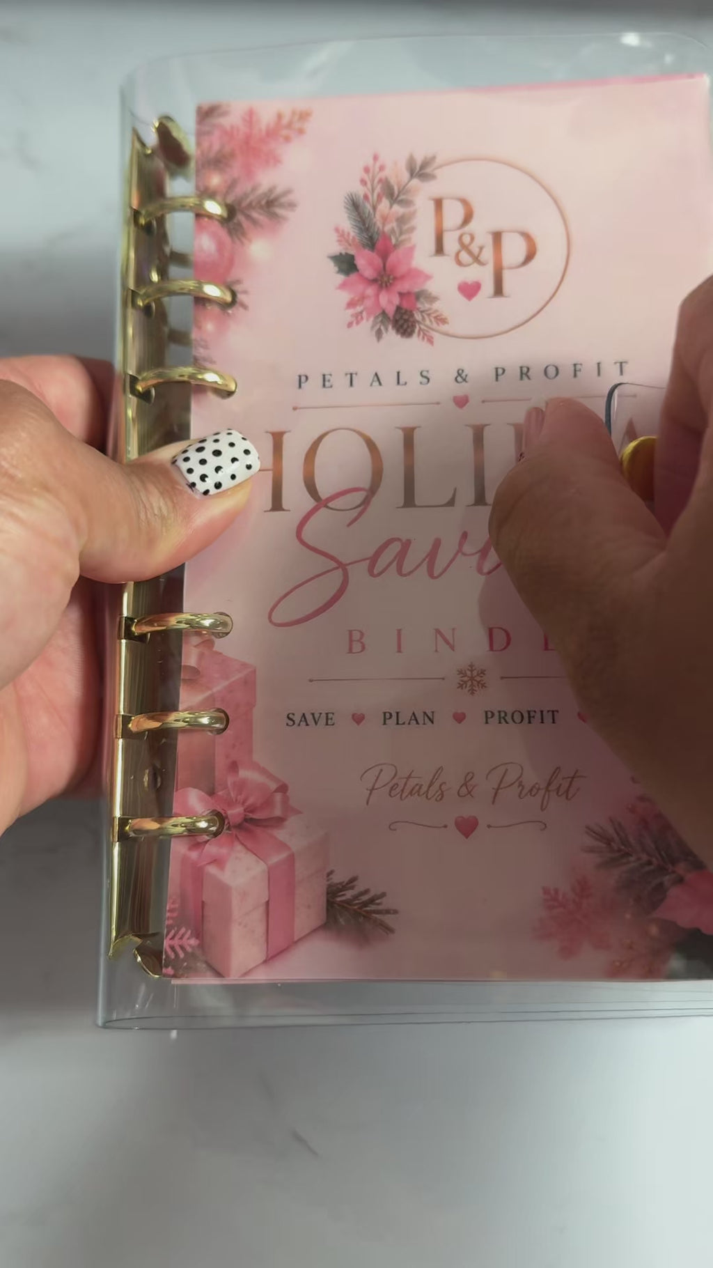 Holiday Savings Binder