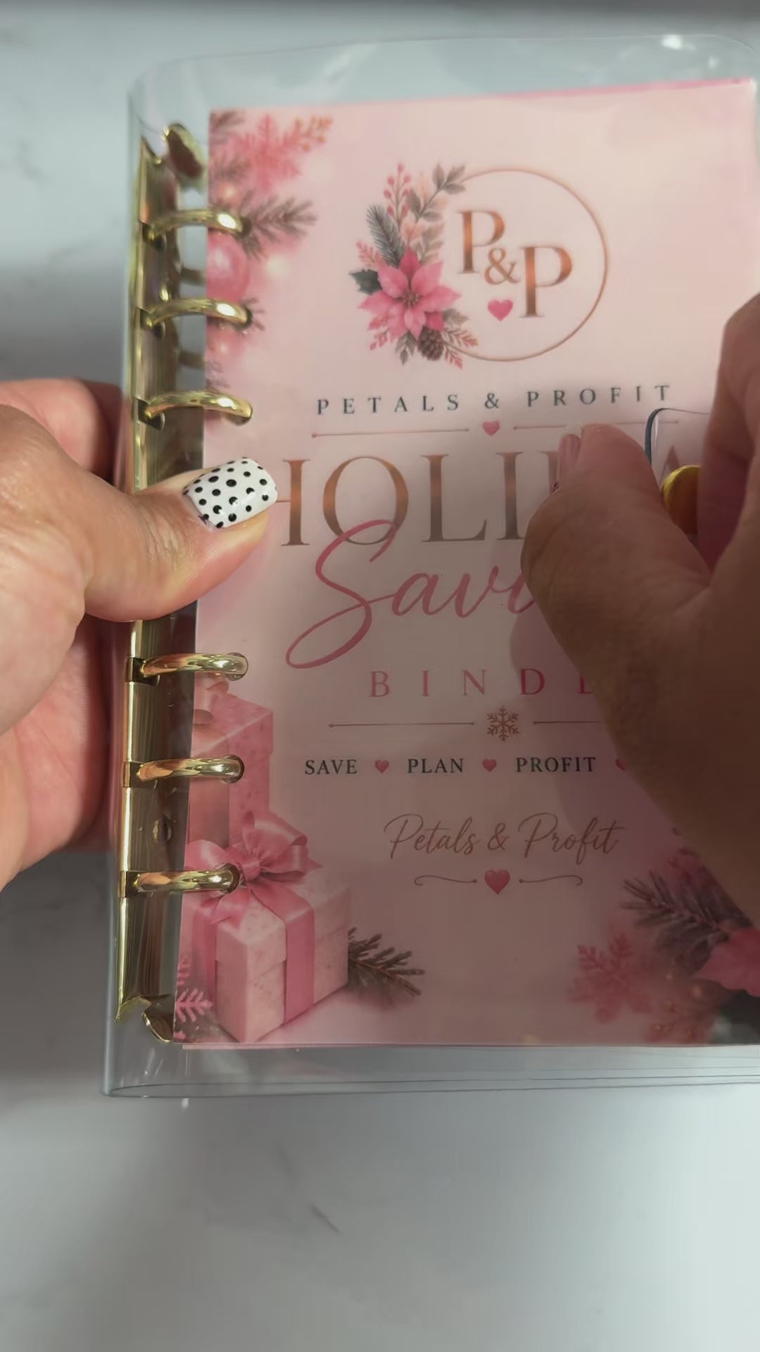 Holiday Savings Binder